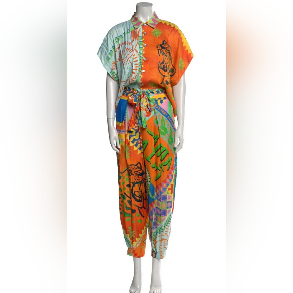 ‼️SOLD‼️RARE Farm Rio Amazonian Jumpsuit
